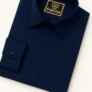 china shirt navy