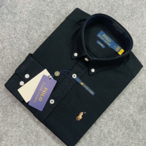 Us polo formal shirt(Black  colour)